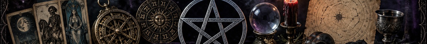 Witchcraft, tarot, and astrology — pentagram